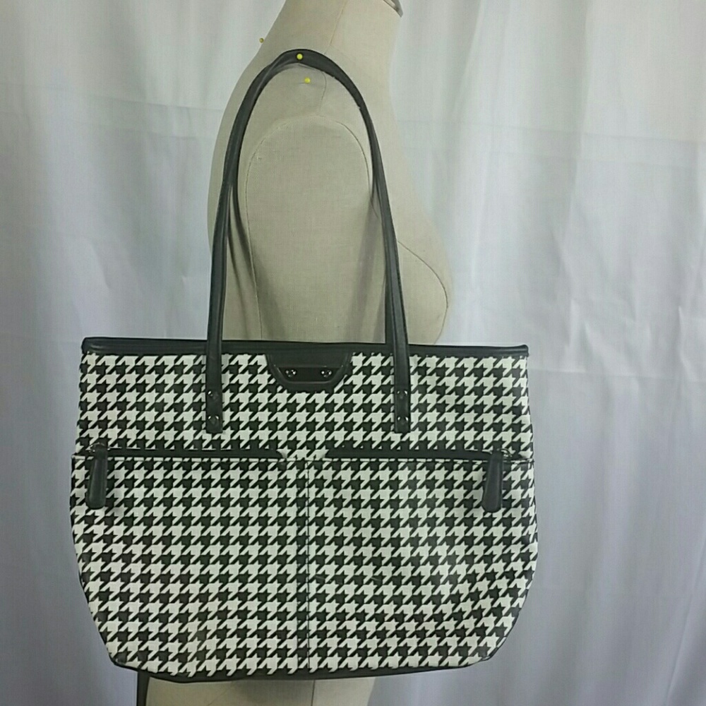 Houndstooth purse or tote